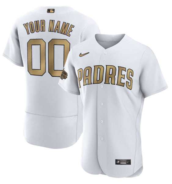 Customized Men's San Diego Padres Active Player White 2022 All-Star Flex Base Stitched Jersey,We sell and wholesale Customized Men's San Diego Padres Active Player White 2022 All-Star Flex Base Stitched Jersey on line form chian!